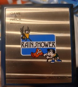 Nintendo 1983 Vintage Game and Watch Rain Shower Multi-Screen (read description)