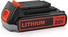 Replacement for Black and Decker 20V Lithium Battery,Compatible with Weed Eater 