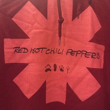 Red Hot Chili Peppers The Getaway Burgundy Sweatshirt Hoodie Medium