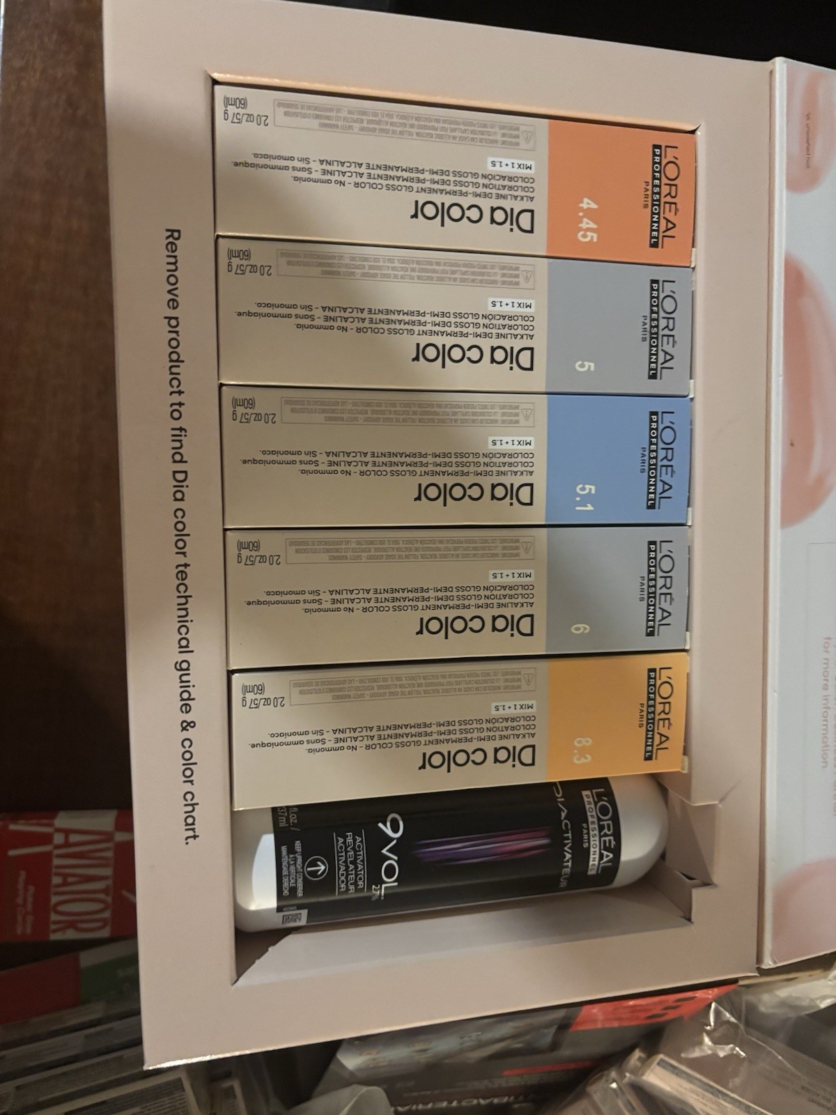 Set New Salon Pack Alkaline Demi