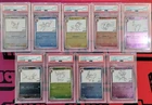 Yu Nagaba Eeveelution PSA 10 Sequential Set 9 Slabs Umbreon Eevee Japanese Promo