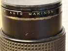 Vintage Auto Makinon Zoom 1:35 F = 80-200 Multi Coated Lens with Caps Lens Japan — photo 2