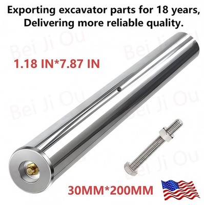 30mm X 200m Mini Excavator Bucket Pin for Cat, John Deere, (with Grease Nipple).