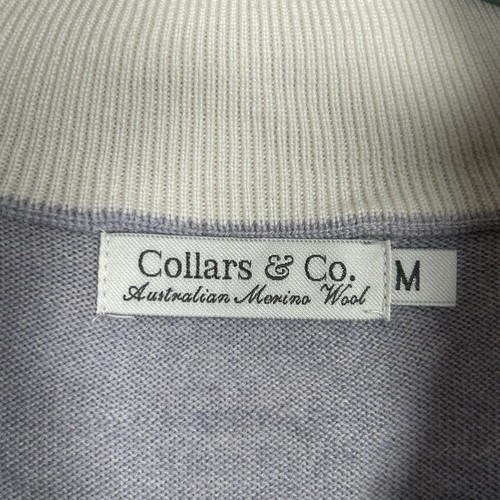Kragen & Co Pullover Herren mittelgrau 1/4 Reißverschluss Merinowolle Kaschmir Touch NEU - Bild 3 von 8