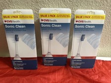 CVS Health Sonic Clean Replacement Brush Heads Value Pack - 9Count