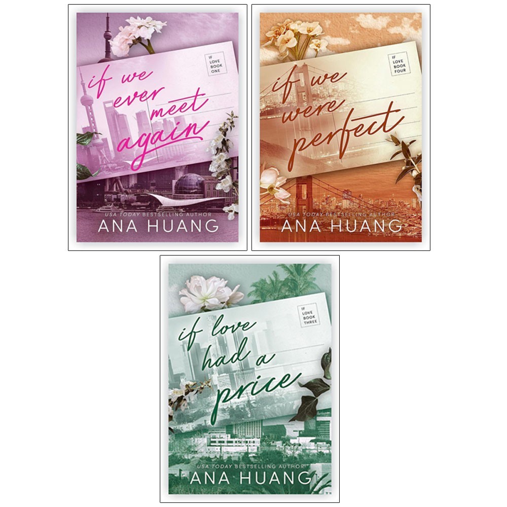 If Love Series 3 Books Collection Set by Ana Huang If We Ever Meet Again