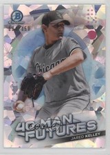 2021 Bowman Chrome 40-Man Futures Atomic Refractor /150 Jared Kelley #FMF-27 s3g