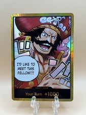 One Piece CCG - Gol.D.Roger GOLD DON!! Card - Carrying On His Will OP-13 English