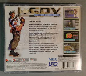Very Good Industrial Spy: Operation Espionage Sega Dreamcast No Manual