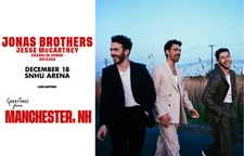 Jonas Brothers Greetings From Your Hometown SNHU Arena 12/18 Manchester NH Tix
