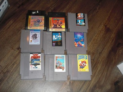 NES Nintendo Fantasy Zone Gauntlet Super Mario Bros 3 Tetris Xenophobe Ikari 2