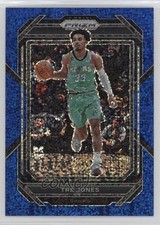 2022-23 Panini Prizm Blue Sparkle Prizm /144 Tre Jones #209 0l8y