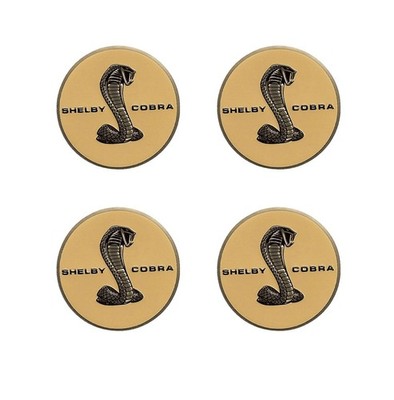 1967 1968 Shelby Mustang 10 Spoke Wheel Center Cap Insert Set Of 4 - BE017 SWCD4