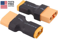 2Pcs Male XT60 XT-60 to Female XT90 XT-90 Connector Adapter C97-2
