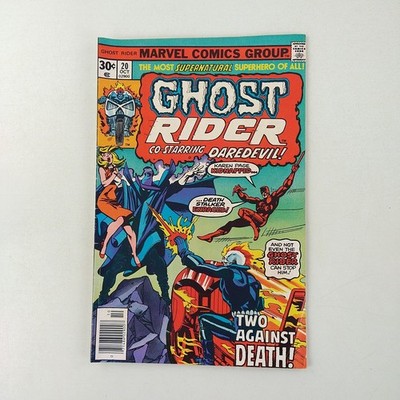 Ghost Rider #20 Daredevil Crossover F/VF (1976 Marvel Comics)