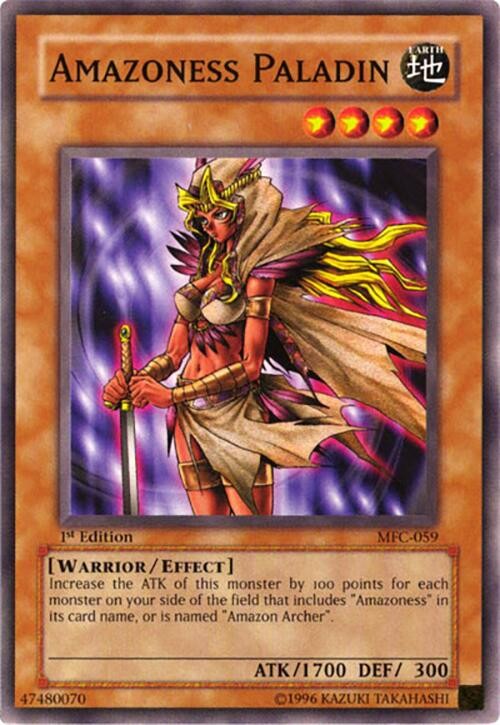 Magician's Force #MFC-059 Amazoness Paladin