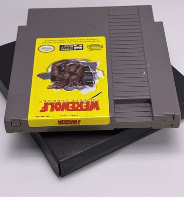 Werewolf The Last Warrior (Nintendo NES 1990) Cartridge & Sleeve Tested & Works