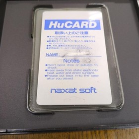 PC Engine Bubblegum Crash HuCARD Japan Region