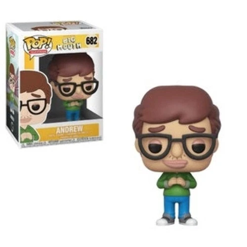 Funko POP! Television: Big Mouth - Andrew (Damaged Box) #682