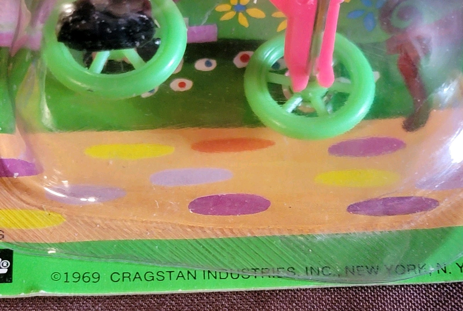 Cragstan Toys 1969 Terri Trycycle The Magic Cycle Doll 1665-3 Hong Kong