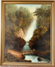 帆布风景艺术绘画| eBay