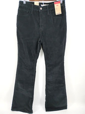 Levi  s 726 Flare High Rise Corduroy Pants Sz 30x32 Womens Black