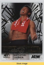 2025 SP Game Used AEW Authentic Rookies Katsuyori Shibata #97 READ 0q60
