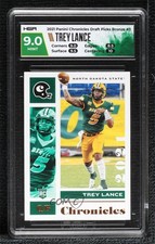 2021 Panini Chronicles Draft Picks Base Bronze Trey Lance #3 HGA 9 MINT 1s8