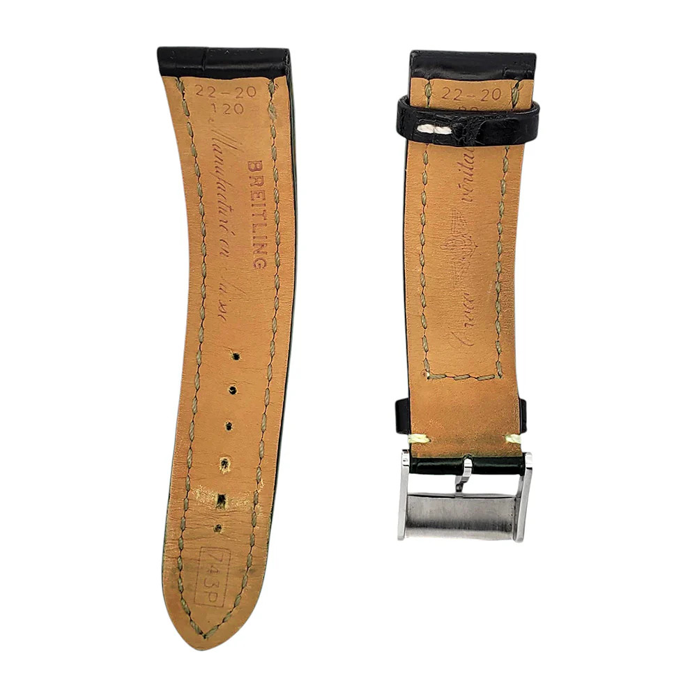 OEM Breitling Windrider Crosswind Special Big Date Crocodile strap