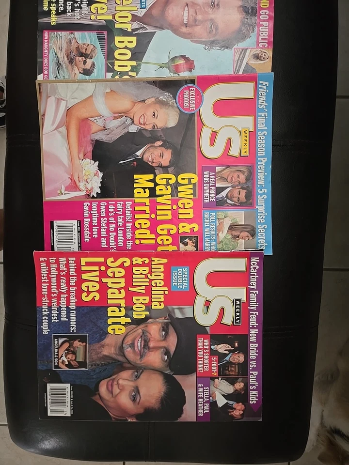 4 Issues Us Weekly Magazine Celebrity News 2002 2003 2002 - Image 3 of 3