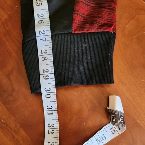GAME TIME Youth Boys Size L Warm Ups Sweat Pants Inseam 31 Black Red White - Picture 16 of 16