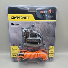 NEW Kryptonite Keeper 5-S2 Disc Lock 4/10 Security Rating For Bikes Scooters