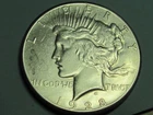 1928 PEACE DOLLAR  NICE AU GRADE