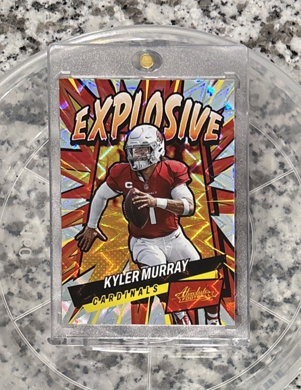 2022 Panini Absolute Kyler Murray Explosive Case Hit SSP Cardinals Football #E7