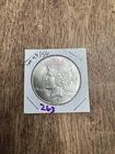 1 Troy Ounce .999 Fine Silver Round – Peace Dollar Tribute style vintage toned