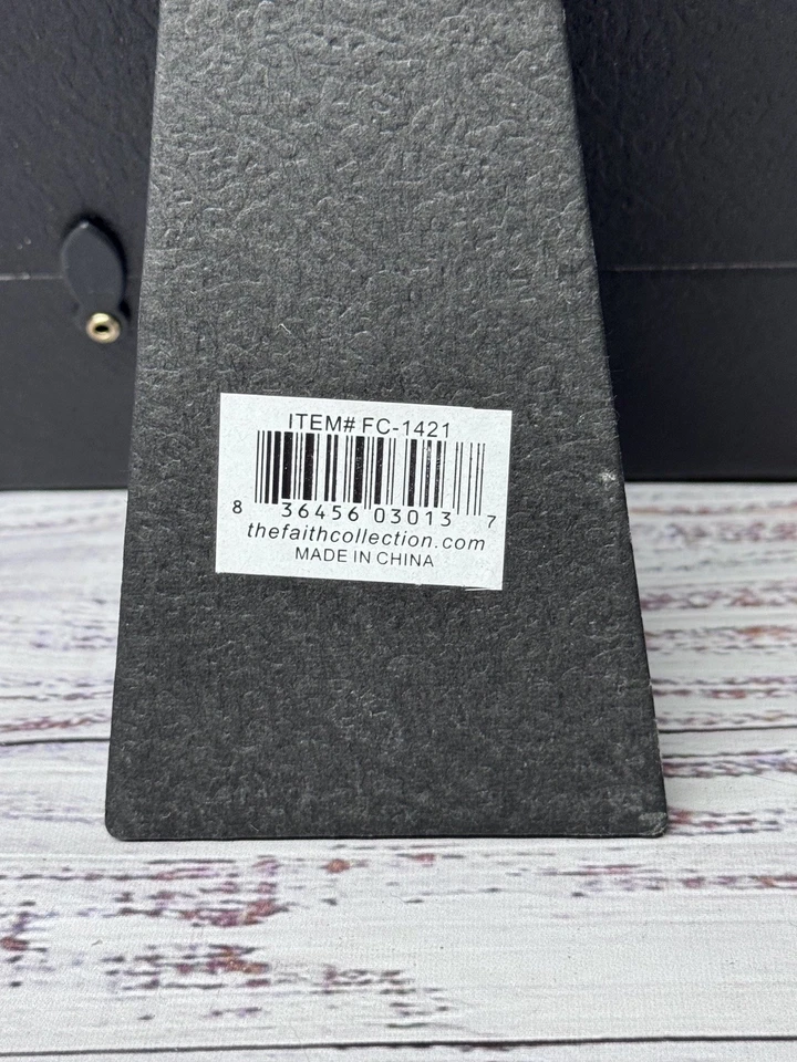 Religious Stone/Resin Standing Picture Frame 6”x4” CHRISTIAN  - Image 4 of 4