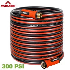 YAMATIC 300 PSI 5.8" Ultra Flexible Garden Hose Water Hose Heavy Duty Hose
