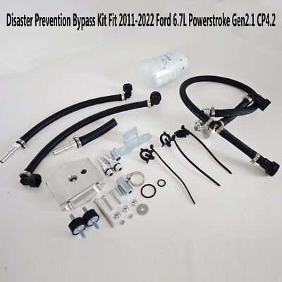Disaster Prevention Bypass Kit Fit 2011-2022 Ford 6.7L Powerstroke Gen2.1 CP4.2