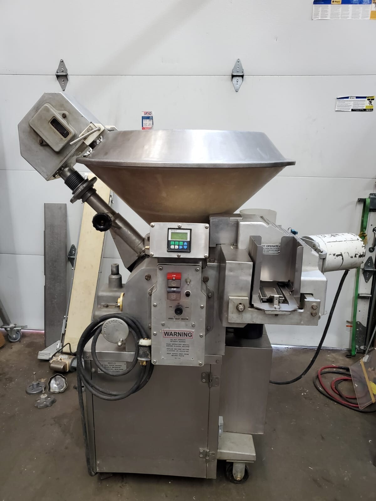 Gently Used HOLLYMATIC 8/65 Hamburger Patty Maker Machine