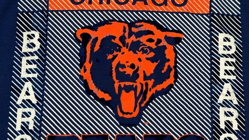 Artex Vtg Chicago Bears Mesh 3/4 Sleeve Made In USA Football Jersey Size XL - Picture 4 of 10