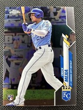 2020 #U-40 Erick Mejia Topps Chrome Updates Baseball RC Royals