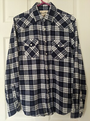 Coastal Men's Snap Button Western Shirt - Long Sleeve, Modern Fit, Easy Care Fabric - View #8