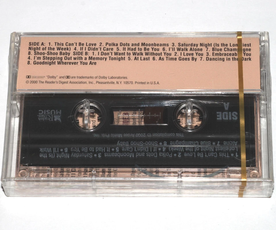 Best Of The Big Bands - Dancing In The Dark (Cassette Tape 2000) NEW SEALED - Image 2 of 4