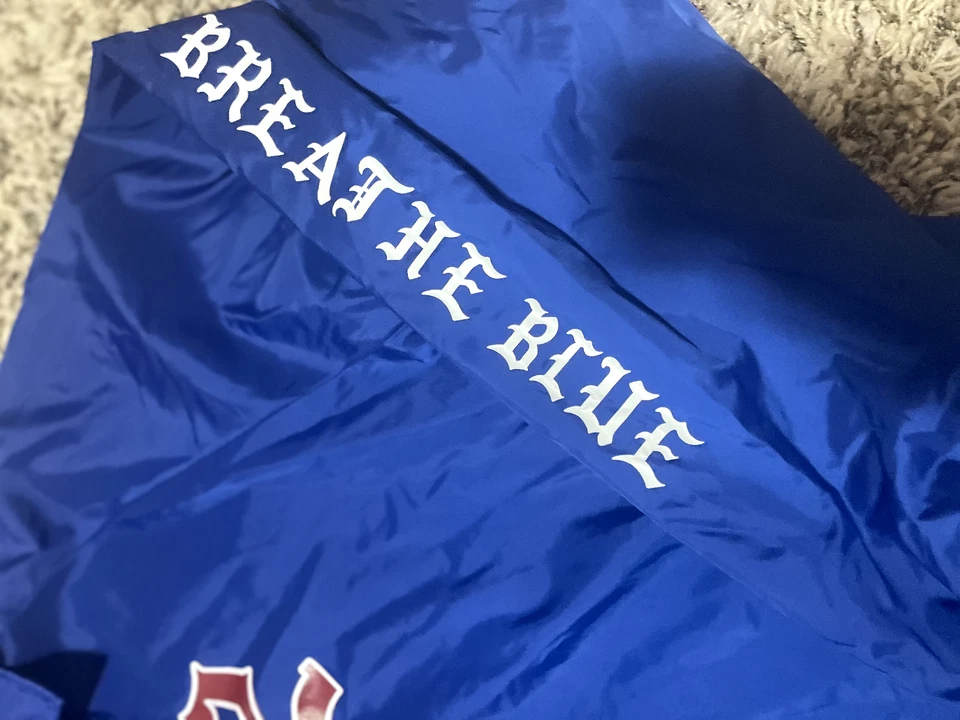 Streetwise The Big Blue Wrecking Crew Blue Heaven's Finest Jacket Men's Sz 2XL - Image 2 of 4