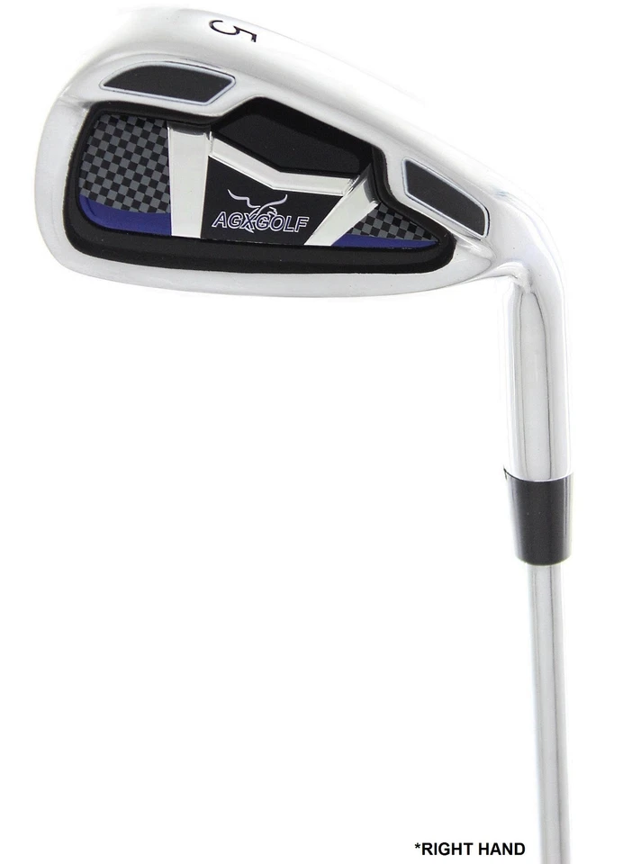 AGXGOLF LADIES GRAPHITE XLT IRON SET. ALL LENGTHS: w3 HY; (5) + 6, 7, 8 & 9 + PW - Image 3 of 4