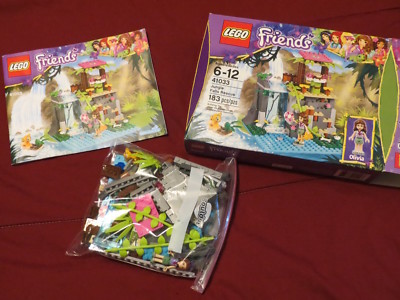GREAT Lego Friends #41033 Jungle Falls Rescue building set | eBay