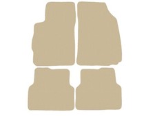 Beige Fußmatten Velour für Chevrolet Aveo III T300 2011-2014 Autoteppiche, 14xRa