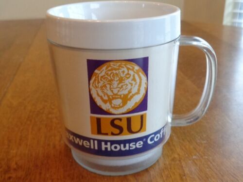 VINTAGE MAXWELL HOUSE LOUISIANA STATE UNIVERSITY LSU TIGERS THERMO KAFFEEBECHER USA