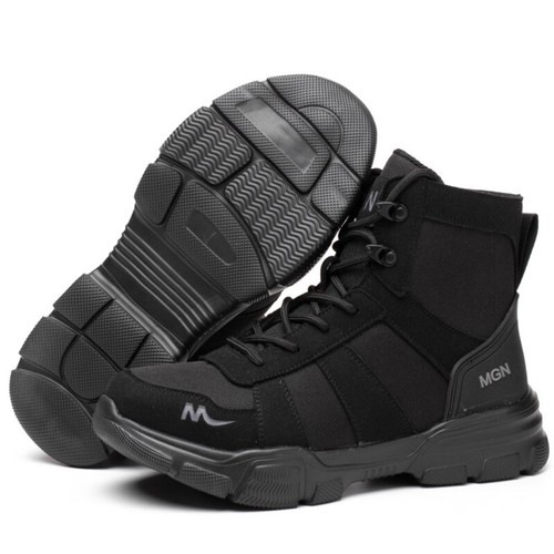 Botas Hombres Puntera de Acero Zapatos Anti-roturas Resistente al Desgaste Construcción Zapatos de Trabajo - Imagen 22 de 40