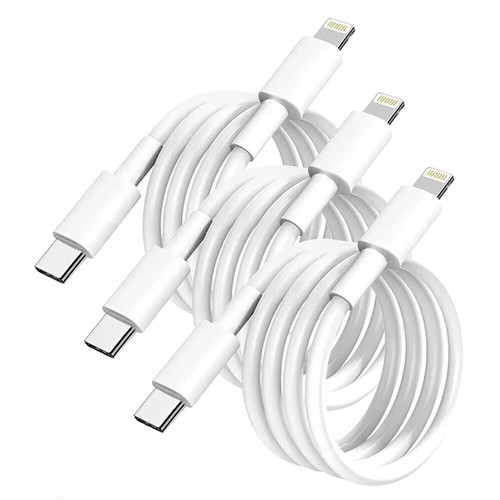 USB-C auf iPhone 3 Fuß Daten Ladekabel Kabel für iPhone X 11 12 13 14 Pro Max SET